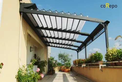 سایبانهای آلومینیومی