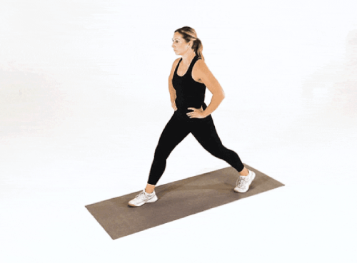 کشش عضله سوئز خاصره‌ای (Hip Flexor Stretch)